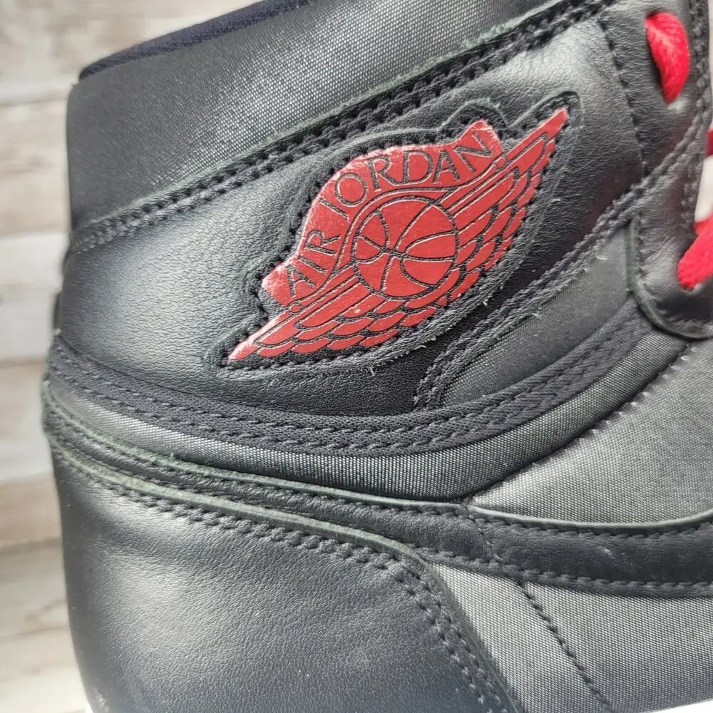 Air Jordan 1 Retro OG Men Size 14 High Black Gym Red Athletic Basketball Shoes